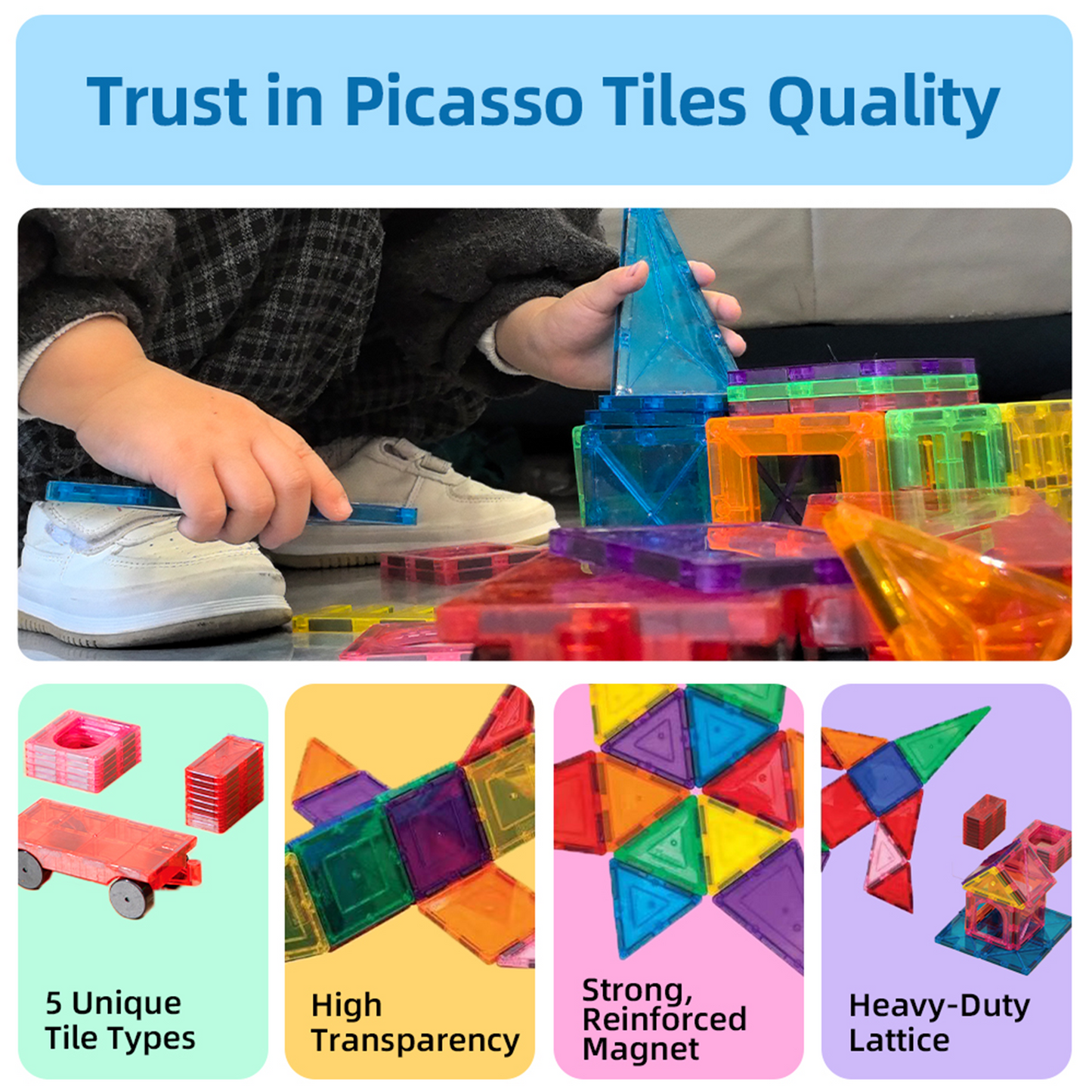 Magnetic Building Tiles